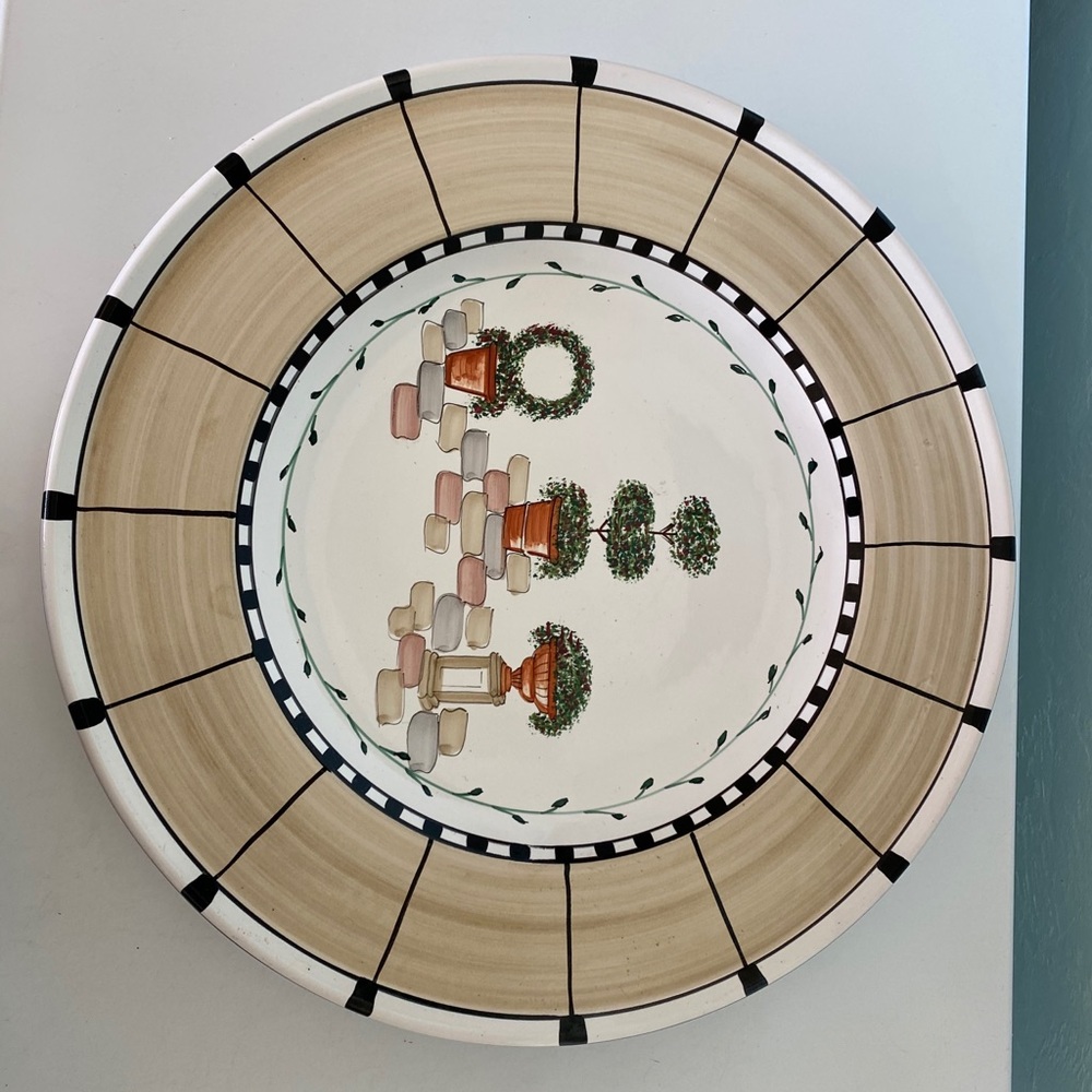 Vespucci made in Italy platter
